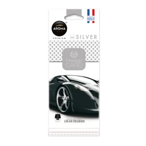 Osvežilec zraka za avto AROMA PRESTIGE CARD SILVER