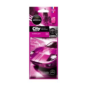 Osvežilec zraka za avto AROMA CAR CITY CARD BUBBLE GUM