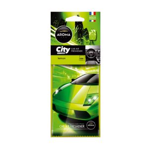 Osvežilec zraka za avto AROMA CAR CITY CARD LEMON