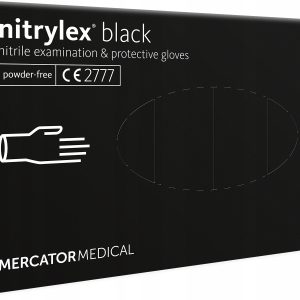 Nitrilne zaščitne rokavice Mercator Nitrylex Basic velikost S, 100 kosov