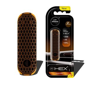Osvežilec zraka za avto AROMA FANCY SHAPES POLYMER HEX Mukhalat