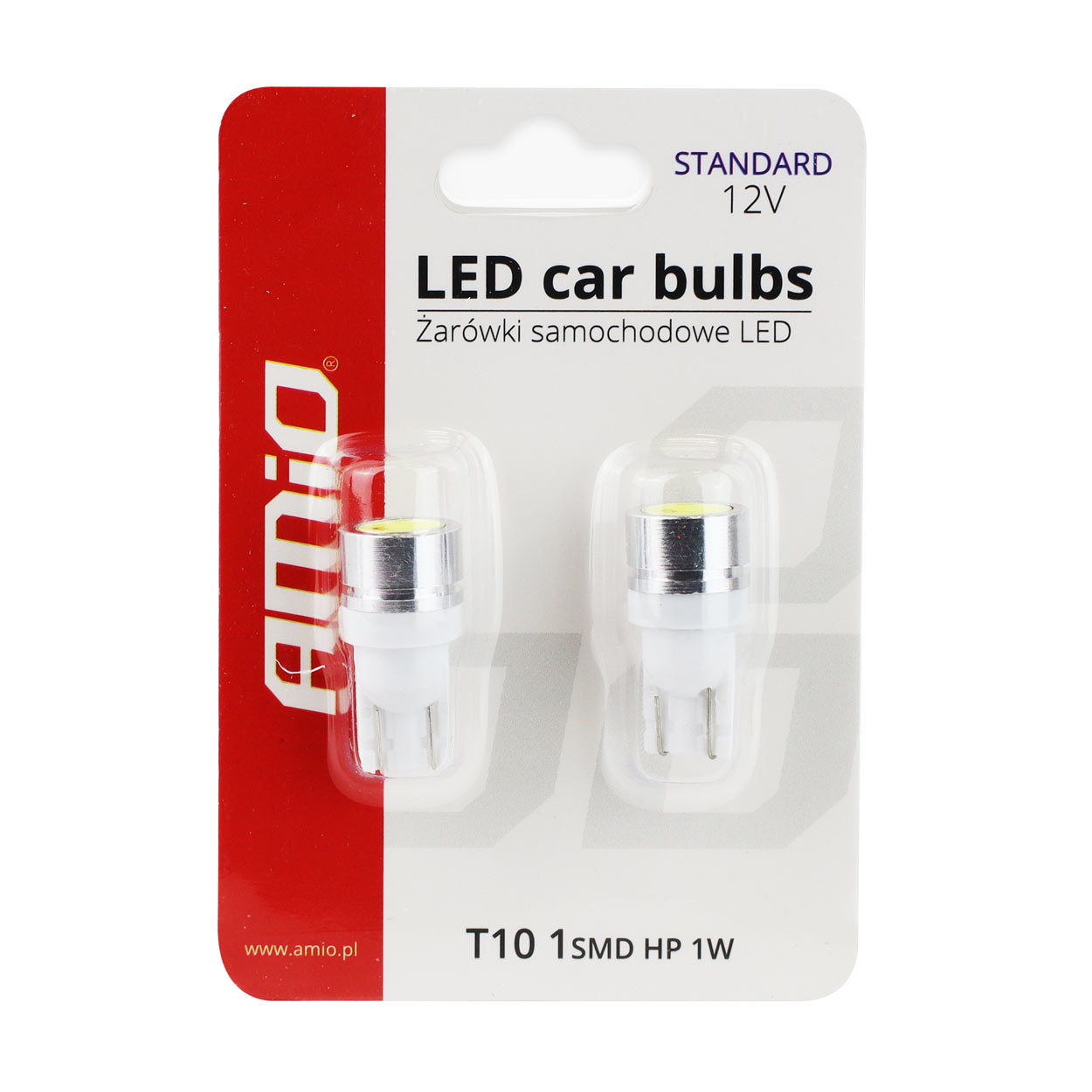 LED STANDARD T10 W5W 1xSMD HP 1W 12V - immagine 5