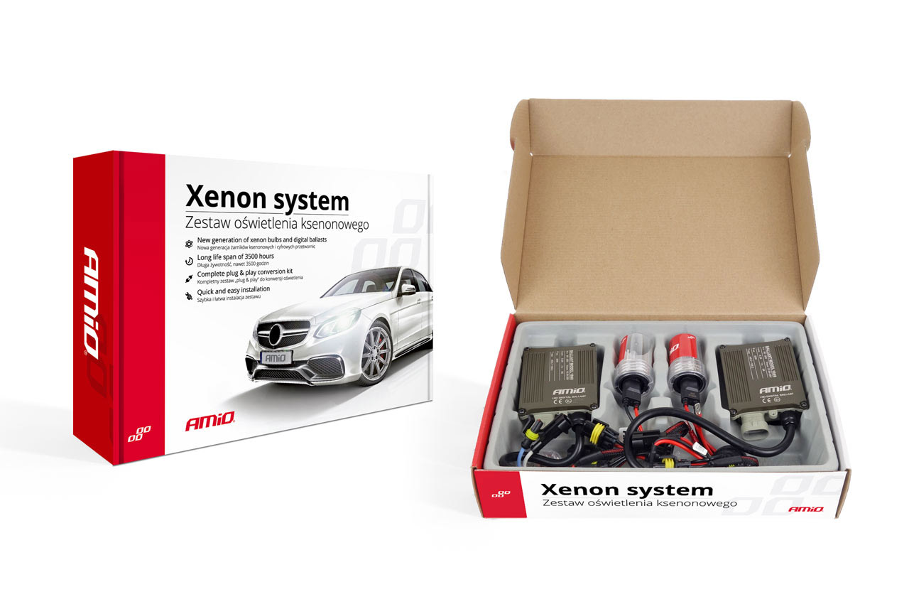 Xenon komplet 1068 CANBUS H7M (kovinski) 6000K AMIO-01798