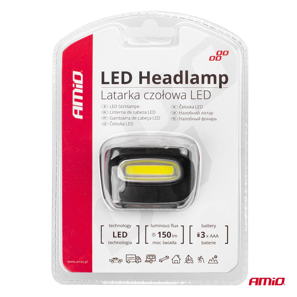 LED COB žaromet 3xAAA 150Flux IPX3 - immagine 7