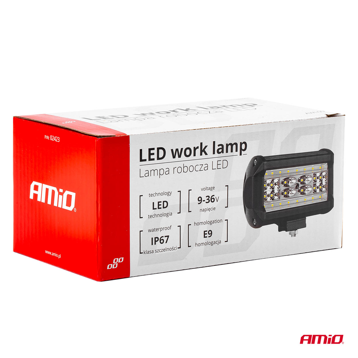 Delovna svetilka AWL09 28 LED FLOOD 9-36V - slika 11