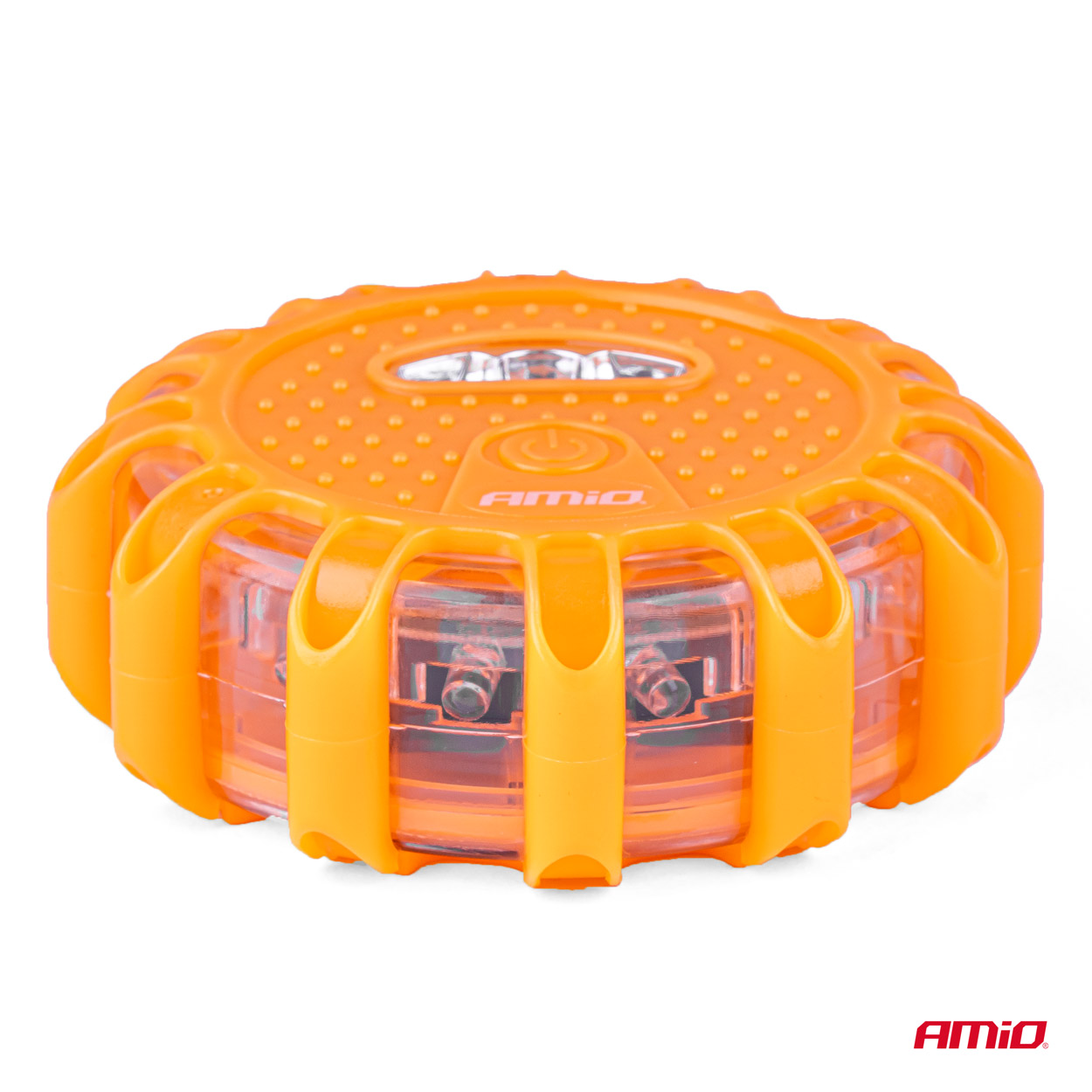 Prenosna LED opozorilna lučka za cesto z delujočo svetilko 3xAAA IP65 12SMD + 3SMD - slika 3