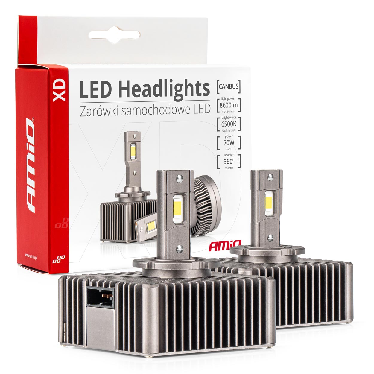 LED žarometi serije XD serije D5S AMiO-03314 - immagine 5