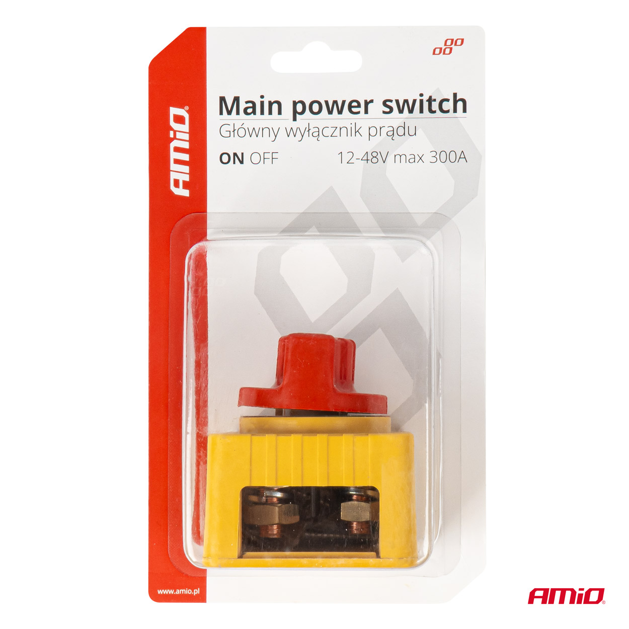 Glavno stikalo za napajanje 12-48V max. 300A AMIO-03839 - slika 6