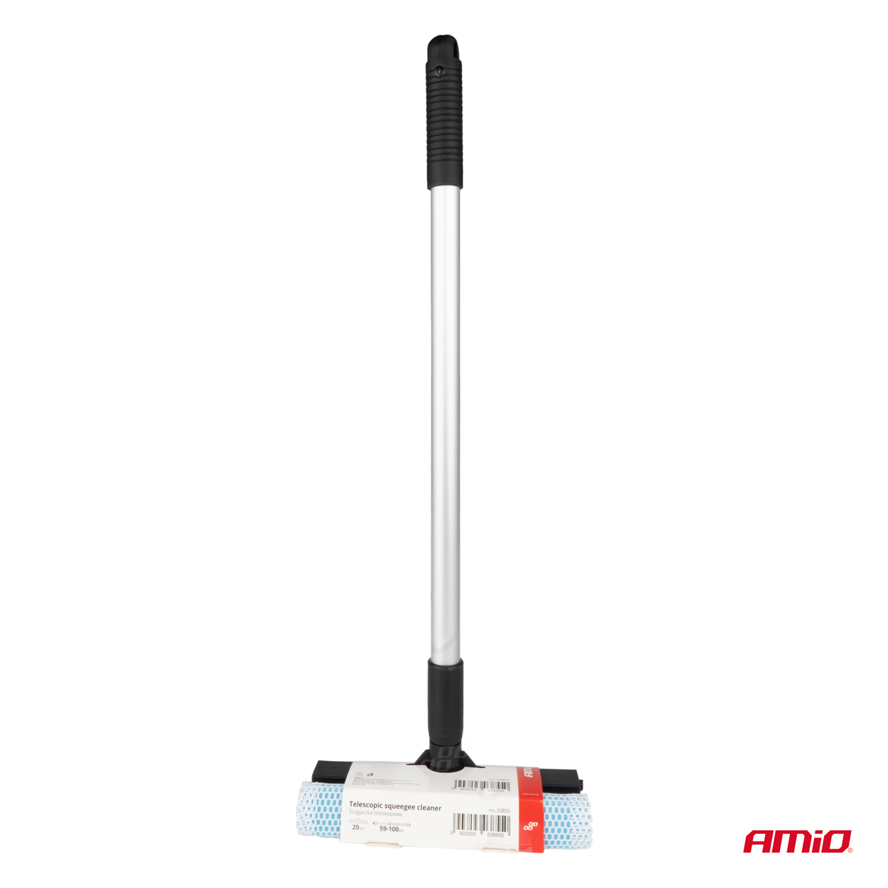 Aluminijasti čistilec za steklo 20 cm glava 59/100 cm AMIO-03855 - slika 4