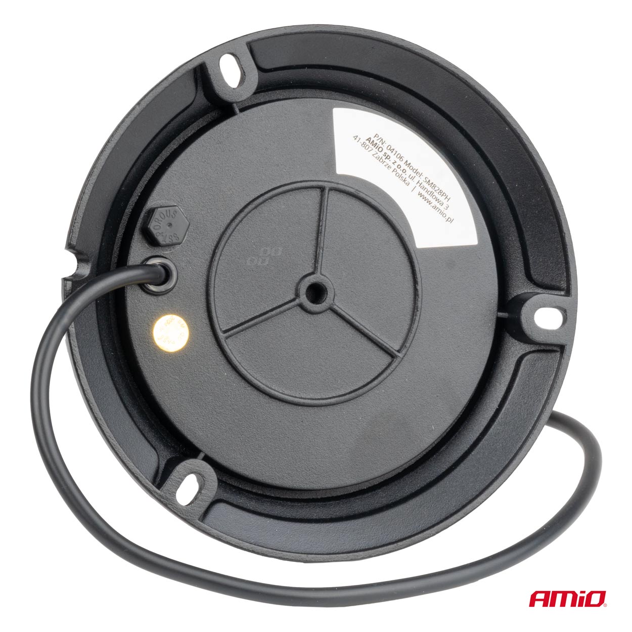 LED opozorilna lučka Heavy Duty W28B 12V 24V AMIO-04106 - slika 3