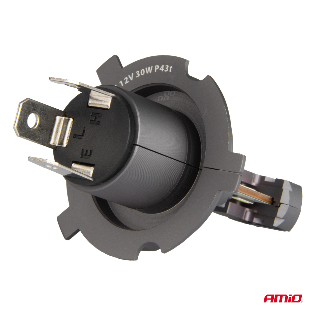 LED žarometi serije Hybrid serije H4 H19 6000K Canbus 60W AMIO-04114 - Image 3