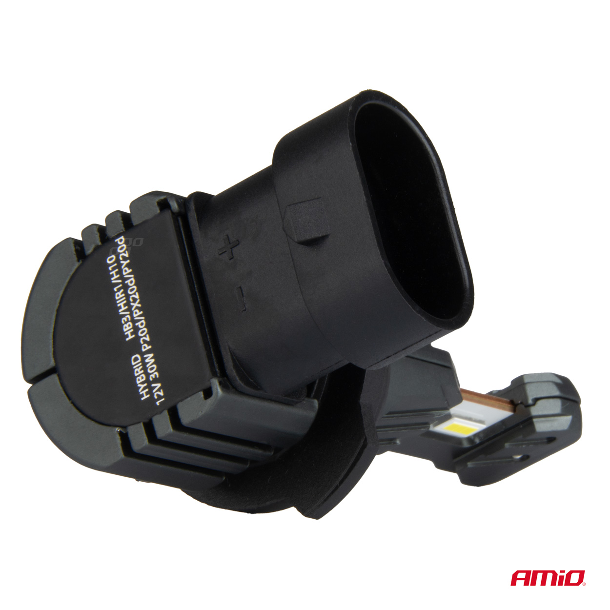 LED žarometi serije Hybrid serija HB3 HIR1 H10 6000K Canbus 60W AMIO-04117 - slika 3