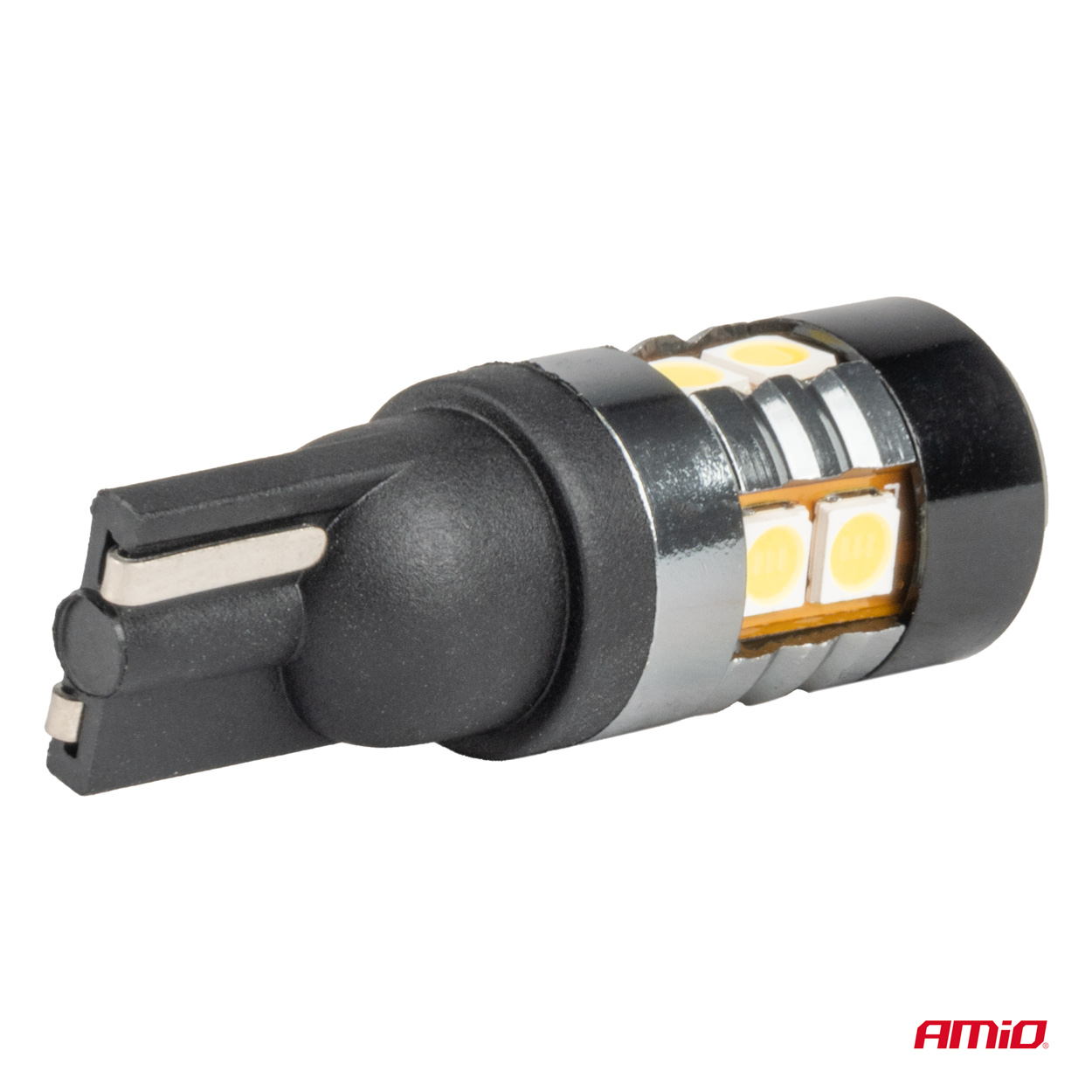 LED žarnice Canbus T10 W5W 9 SMD 3030 bele 12V 24V AMIO-04241 - slika 4