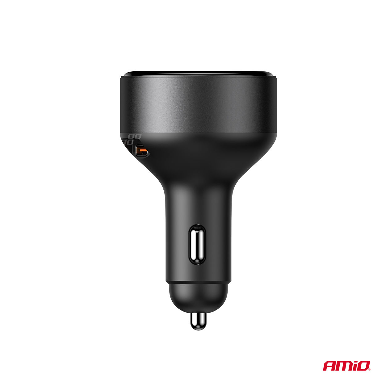 Zložljiv avtomobilski polnilnik C kabel + USB C vhod 12/24V 60W AMIO-04368 - slika 3