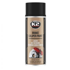 Barva za zavorne čeljusti K2 Brake Caliper Spray, črn / 400ML