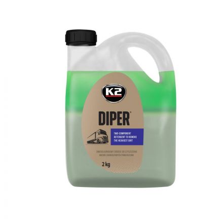 Koncentrirano dvokomponentno čistilo K2 Diper / 2KG