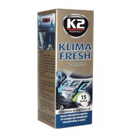 Izdelek za čiščenje klimatskih naprav K2 Klima Fresh Lemon / 150ML