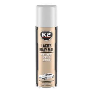 Akrilni beli mat lak za platišča K2 Pro White Acrylic Matt / 500ML