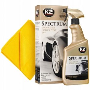 Zaščitni vosek s krpico K2 Spectrum Quick Detailer Kit