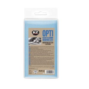 Krpa iz mikrofibre za steklene površine K2 Opti Microfiber 40x40cm