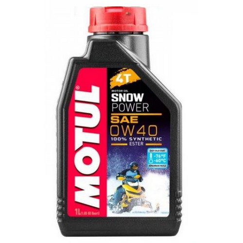 Motorno olje Motul 0W40 4T SnowPower / 1L