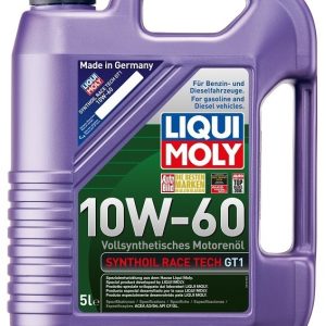 Motorno olje Liqui Moly 10W-60 Synthoil Race Tech GT1 / 5L