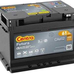 Akumulator Centra, 61 Ah, 242x175x175 mm (600 A)
