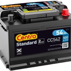 Akumulator Centra, 54 Ah, 242x175x175 mm (500 A)