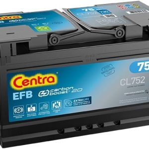 Akumulator Centra, 75 Ah, 315x175x175 mm (730 A)