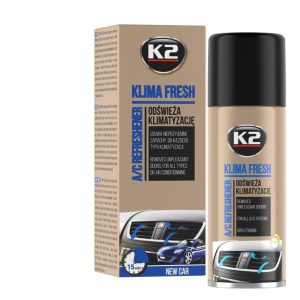 Sredstvo za čiščenje klimatske naprave K2 Klima Fresh New Car / 150ML