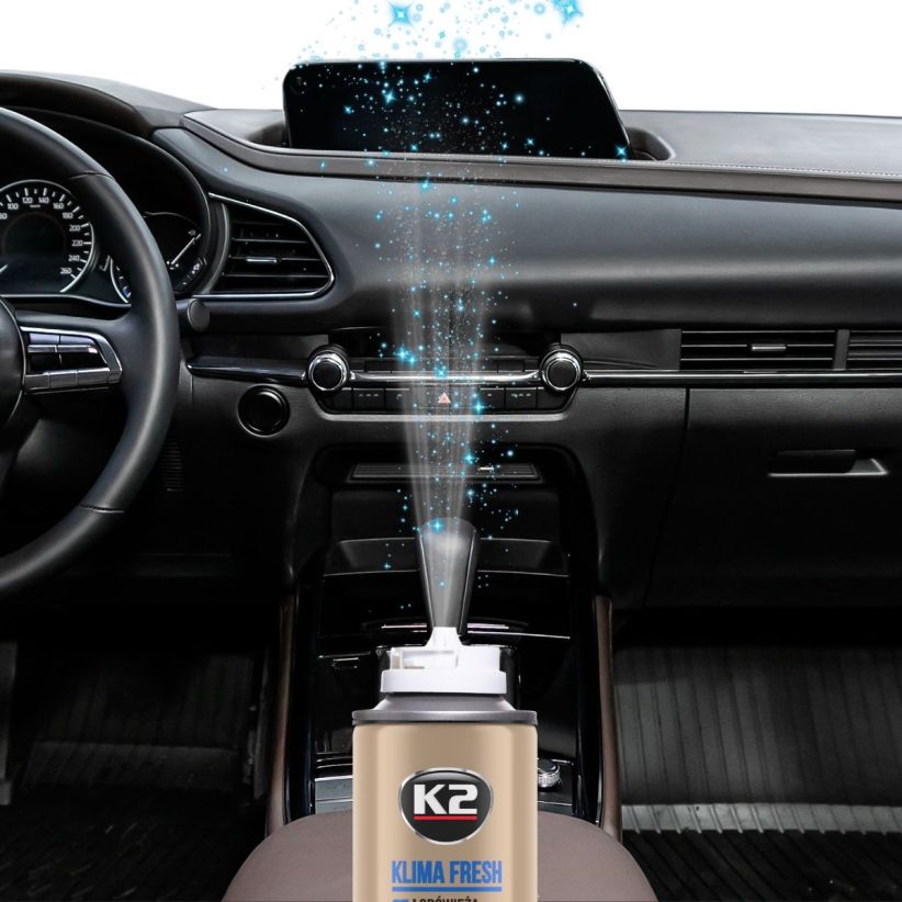 Sredstvo za čiščenje klimatske naprave K2 Klima Fresh New Car / 150ML - slika 5