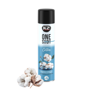 Osvežilec zraka z nevtralizatorjem K2 Shot Cotton / 600ML