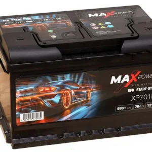 Akumulator MaxPower, 70Ah (680A)
