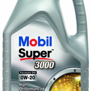 Motorno olje Mobil 0W-20 Super 3000 Formula OV / 5L