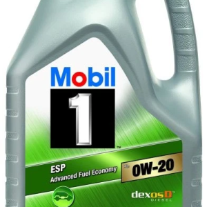 Motorno olje Mobil 0W-20 ESP X2 / 5L