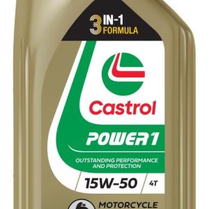 Olje za motorna kolesa Castrol 15W-50 Power 1 4T / 1L