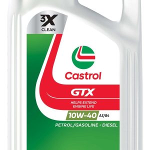 Motorno olje Castrol 10W-40 GTX A3/B4 / 5L