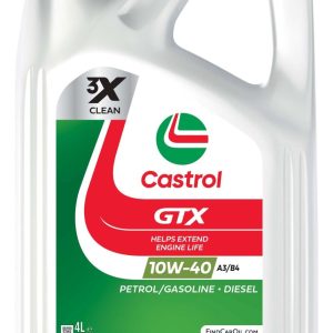 Motorno olje Castrol 10W-40 GTX A3/B4 / 4L