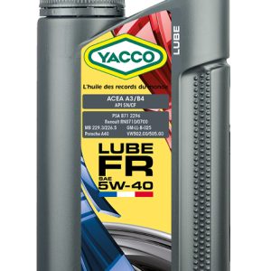 Motorno olje Yacco 5W-40 Lube FR / 1L