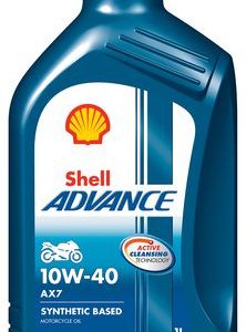 Motorno olje Shell 10W-40 Advance AX-7 / 1L