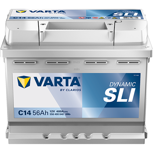 Akumulator Varta, 56 Ah, 242x175x190 mm (480 A)