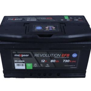 Akumulator MaxGear, 80 Ah, 315x175x175 mm (750 A)