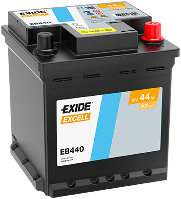 Akumulator Exide, 44 Ah, 175x175x190 mm (400 A)