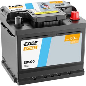 Akumulator Exide, 50 Ah, 207x175x190 mm (450 A)