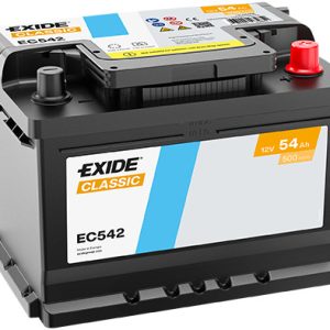 Akumulator Exide, 54 Ah, 242x175x175 mm (500 A)