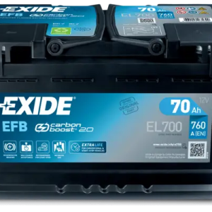 Akumulator Exide, 70 Ah, 278x175x190 mm (760 A)