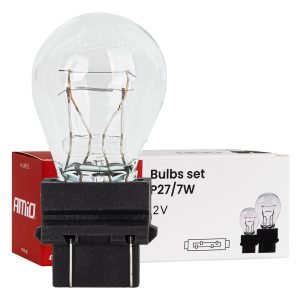 Halogenska žarnica P27/7W 12V 27/7W W2,5X16q 10 kosov. AMIO-04513