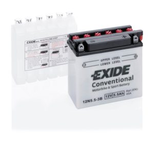 Akumulator Exide, 6 Ah, 135x60x130 mm (45 A)
