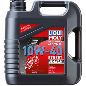 Motorno olje Liqui Moly 10W-40 Motorbike 4T Synth Street Race / 4L