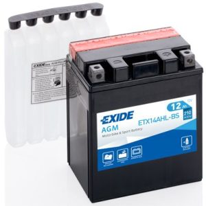 Akumulator Exide, 12 Ah, 134x89x164 mm (210 A)